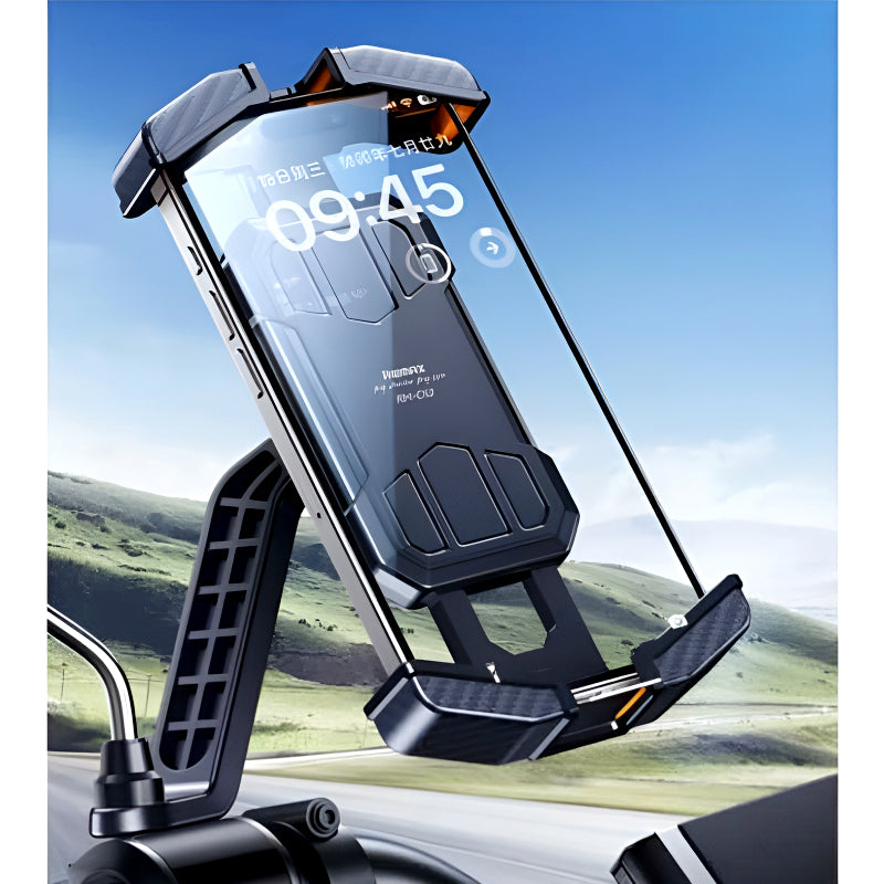 Remax RM-C52 motorcycle mount detail