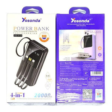20,000mAh 25W Three-Port Power Bank