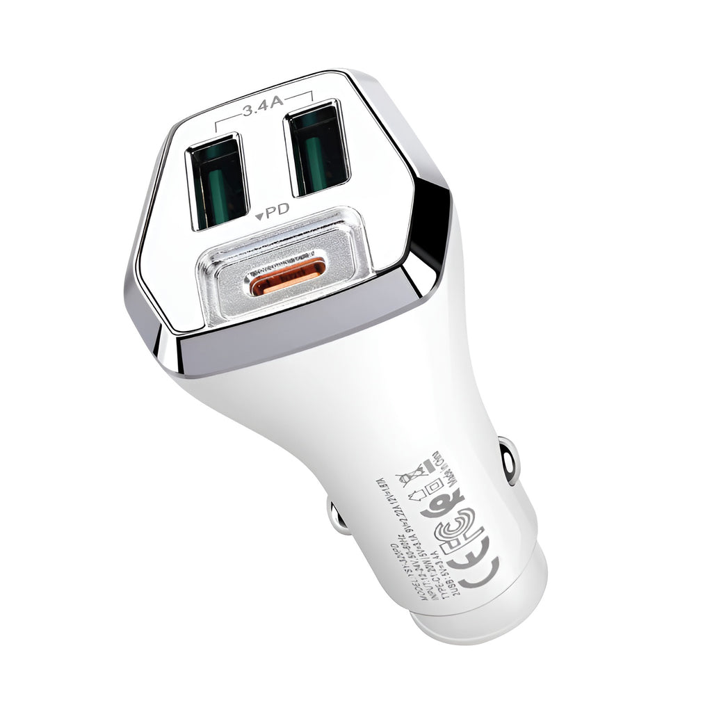 SOVO SCR-450PD white car charger