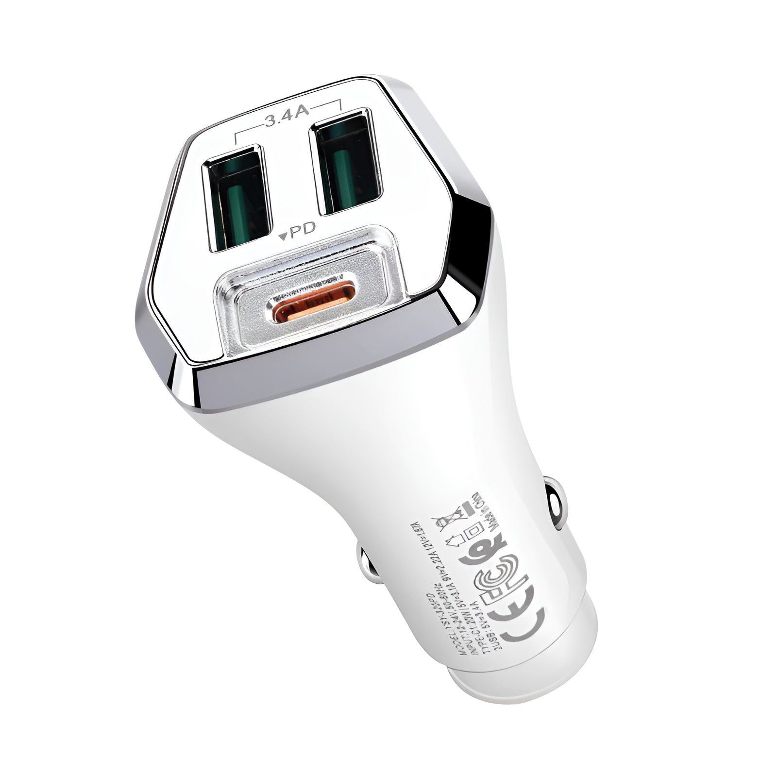 SOVO SCR-450PD white car charger