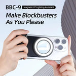 MagSafe Selfie Grip with Bluetooth Remote & Fill Light