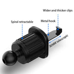 SEAMETAL Car Phone Holder Bracket Accessories Interior Air Outlet Vent Base Gadget
