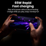 65W USB-C Charging Cable with Phone Holder