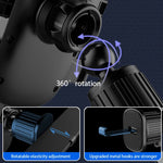 SEAMETAL Car Phone Holder Bracket Accessories Interior Air Outlet Vent Base Gadget