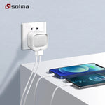 Compact PD + USB Fast Wall Charger
