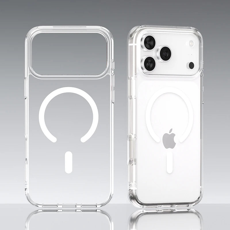 Clear MagSafe Shockproof iPhone Case
