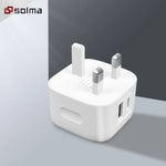 Compact PD + USB Fast Wall Charger