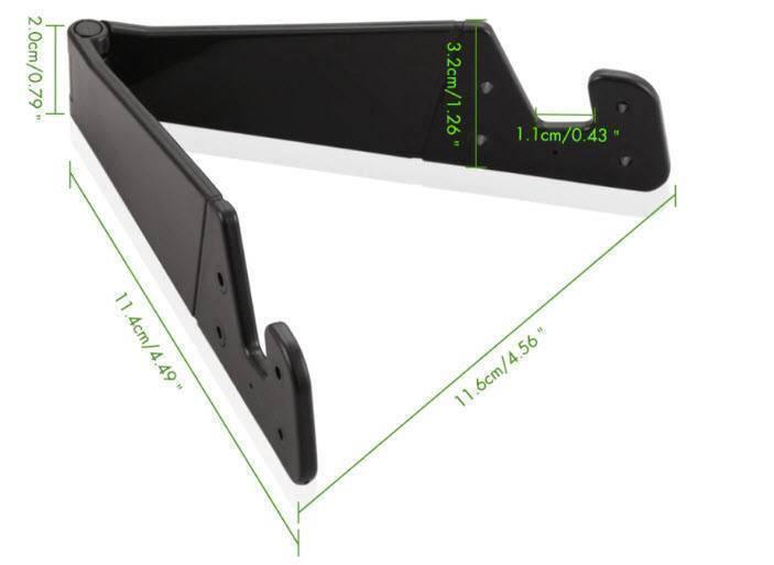 Foldable universal stand shown from another angle