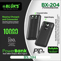 BLUKS BX-204 10000mAh fast charging power bank