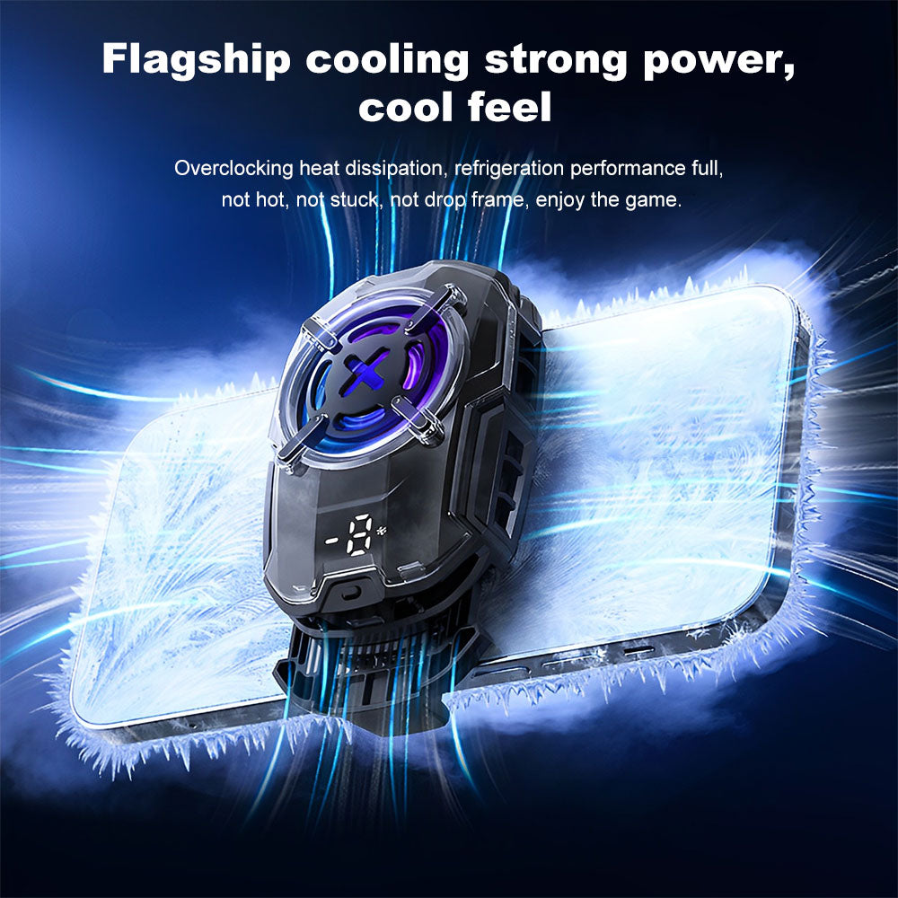 DL-16 27W mobile cooling fan angle view