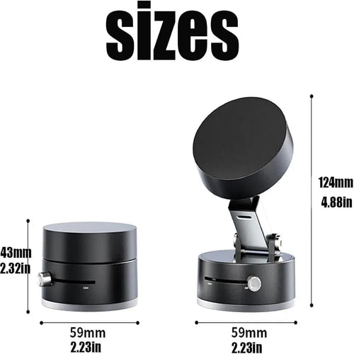 Double-Sided Vacuum Magnetic Phone Holder