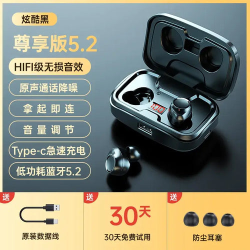 TWS-X10 Bluetooth 5.4 Wireless Earphones