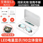 Bluetooth 5.0 Earbuds with Power Display Case