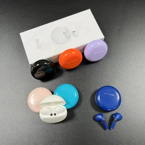 Pro6 Bluetooth Touch-Control Earphones
