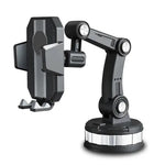 Car Phone Mount with Shock-Absorbing Arm