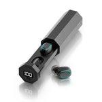 Bluetooth Earphones with LED Battery Display