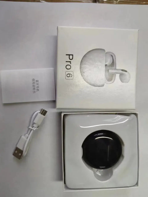 Pro6 Bluetooth 5.3 Touch-Control Earphones