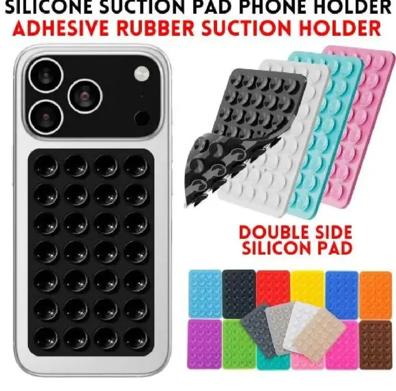 Double-Sided Silicone Suction Phone Holder