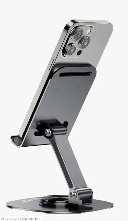 Adjustable Grey Mobile and Tablet Stand
