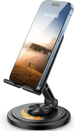 Adjustable Grey Mobile and Tablet Stand