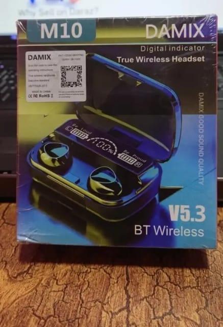 Water-Resistant Bluetooth 5.3 Earbuds