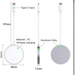 MagSafe-Compatible 15W Magnetic Wireless Charging Pad
