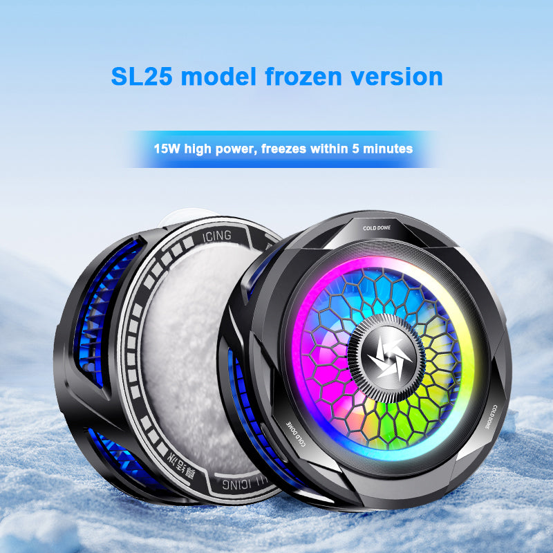 SL-25 magnetic clip-on mobile phone cooling fan