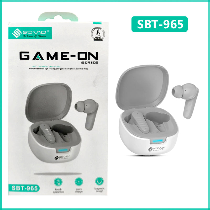 SOVO SBT-965 earbuds side view