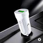 SPACE CC-150 2.4A Car Charger with Micro USB Cable