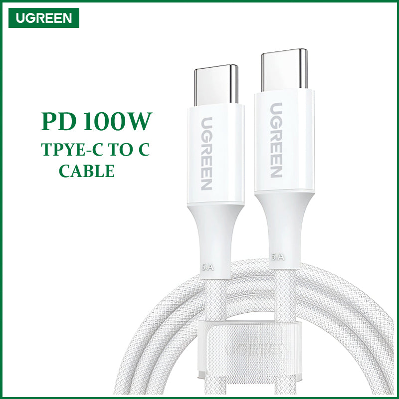 UGREEN US316 100W USB-C to USB-C braided cable